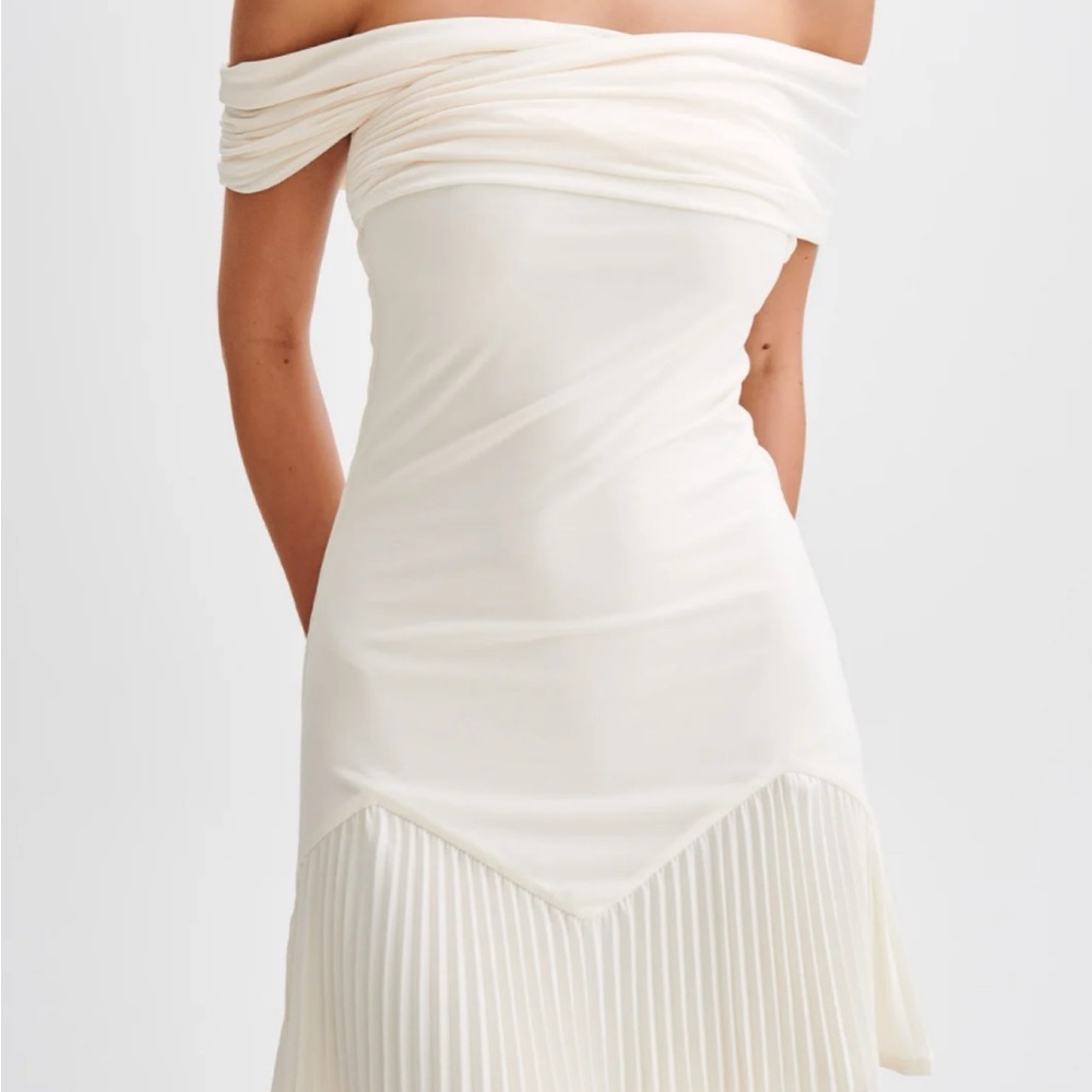 MESHKI SLINKY MINI DRESS